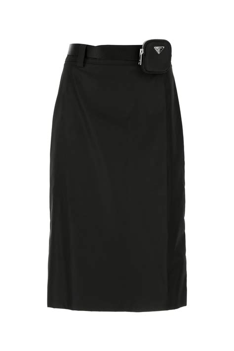 prada girls skirts|prada nylon a line skirt.